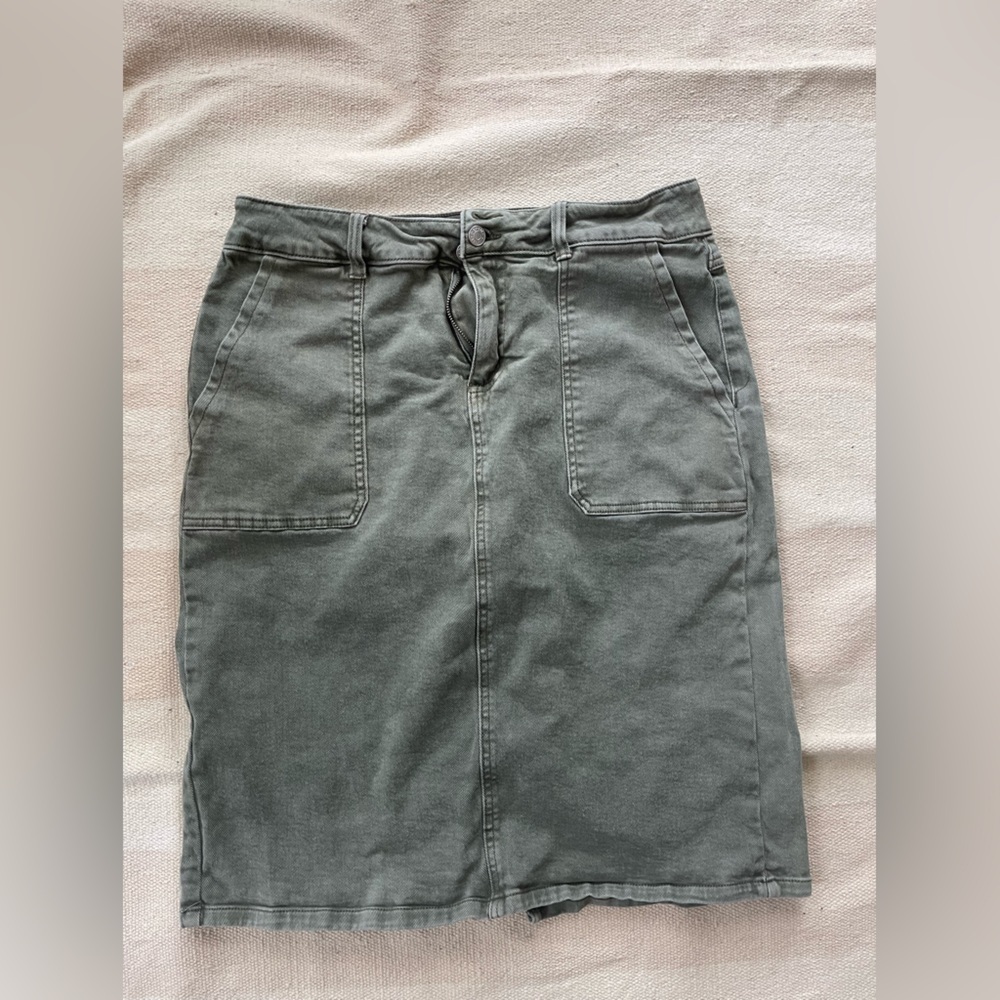 1946 denim skirt